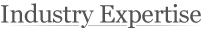 Industry Expertise